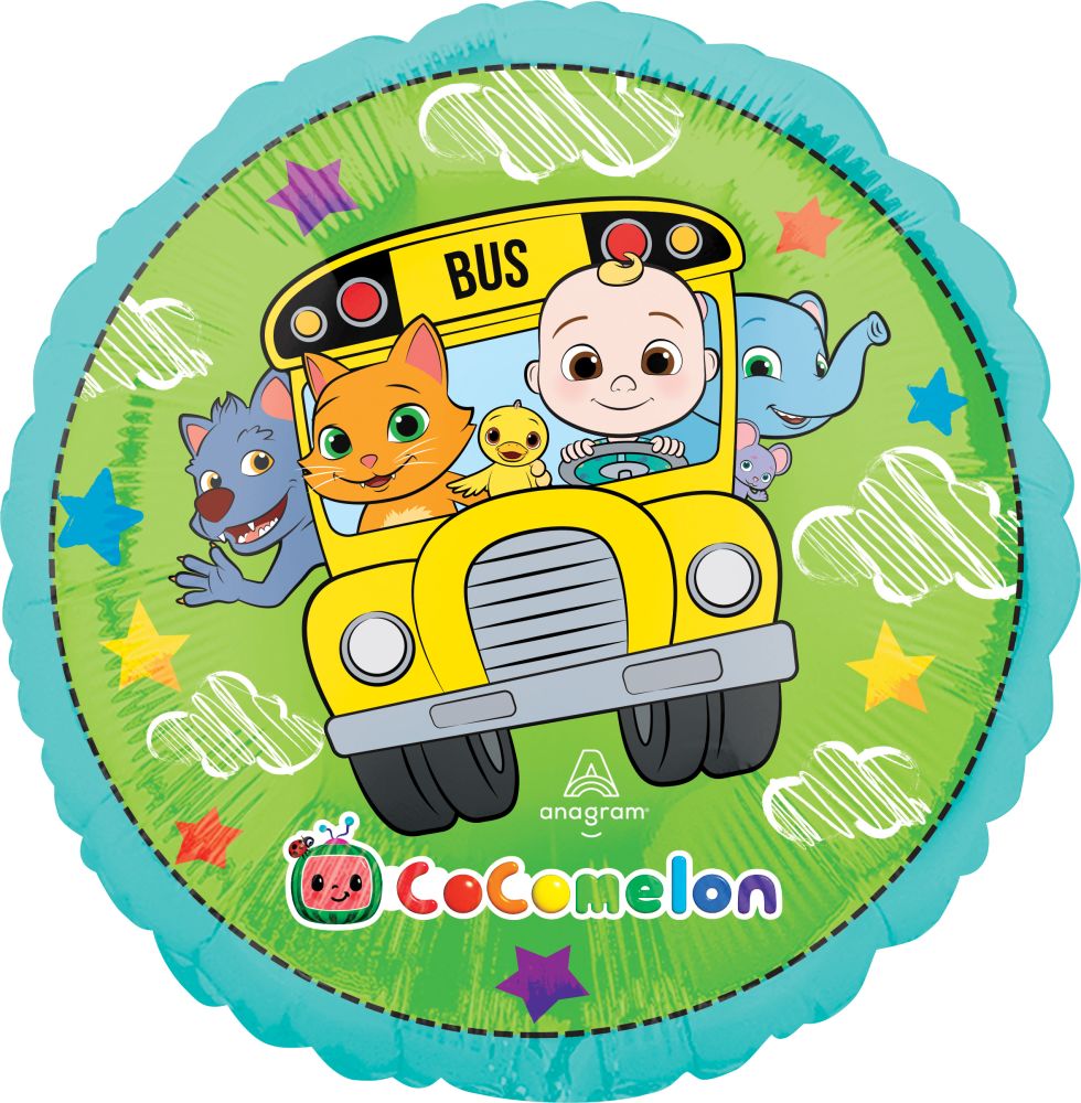 18" Cocomelon Licensed Foil Balloon
