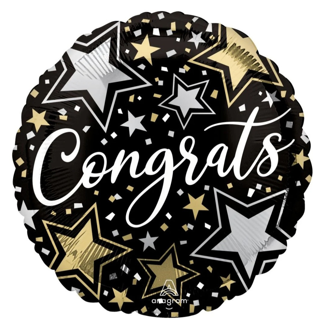 18" Congrats Stars