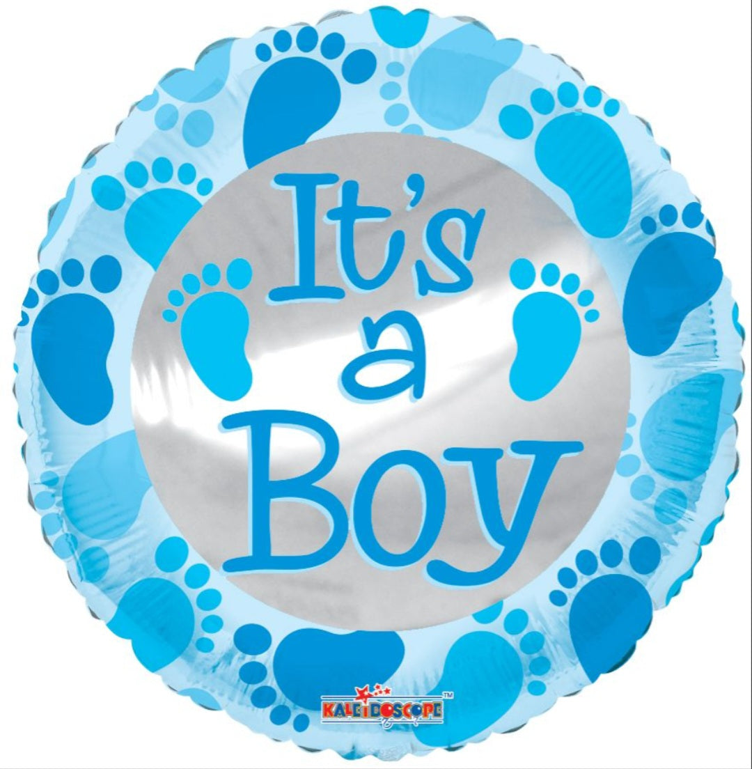 18" It's a Boy metallic balloon