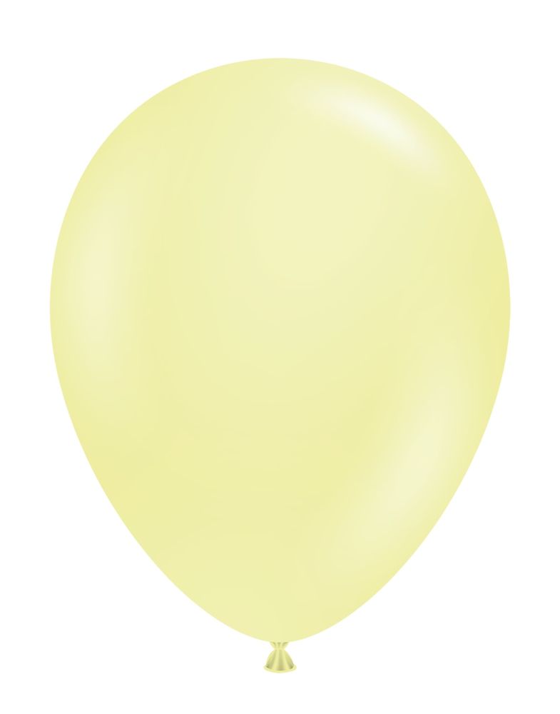 11" Lemonade Tuftex Latex Balloons