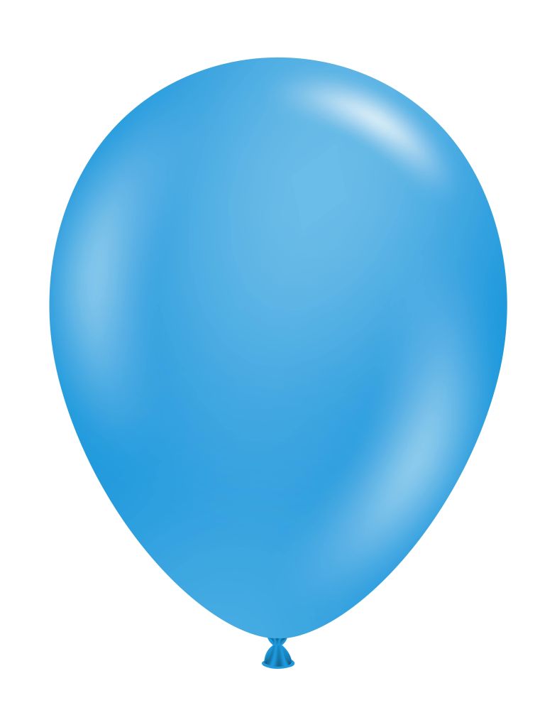 11" Blue Tuftex Latex Balloons