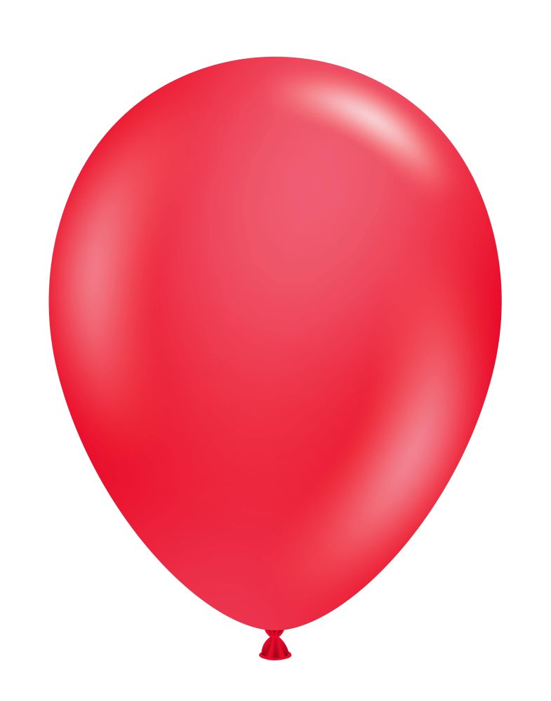 11" Red Tuftex Latex Balloons