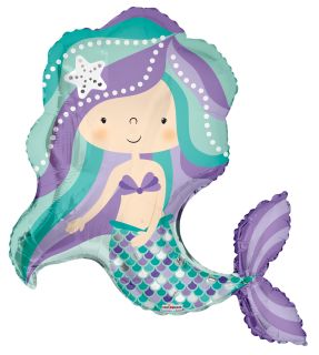 36" Mermaid Super Shape Balloon
