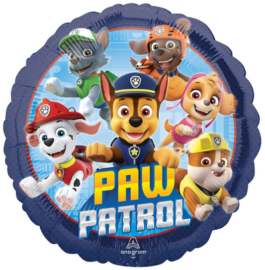 18" Paw Patrol Licensed Foil Balloon