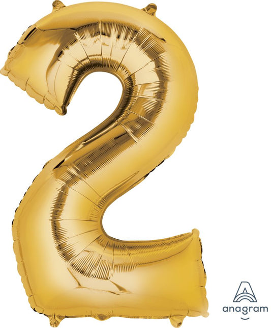 34" Gold Number 2