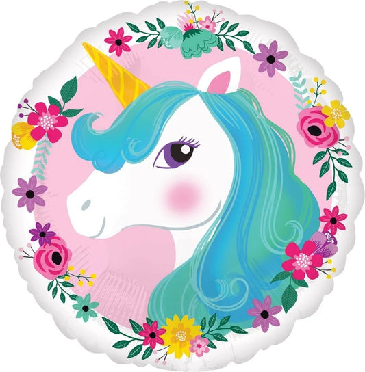 17" Unicorn Balloon